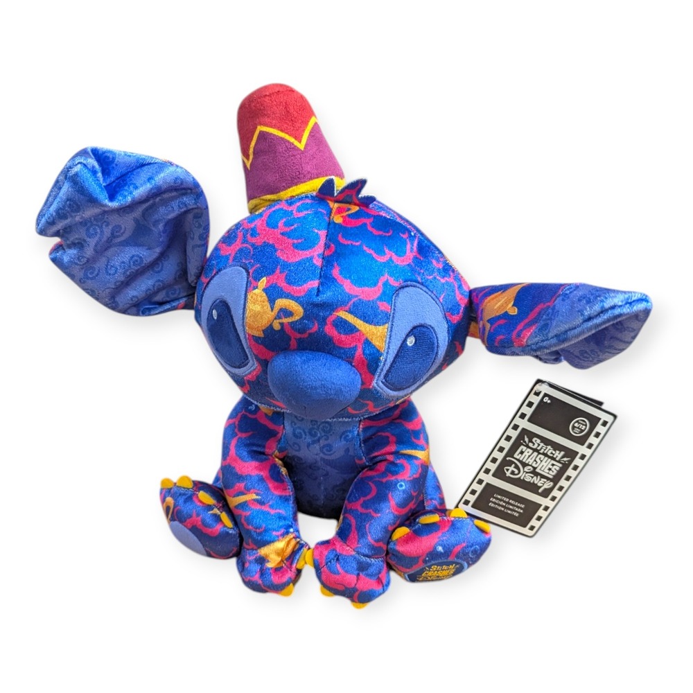 Disney Stitch Crashes Disney‎ Aladdin Plush Series 6 of 12 Limited Release NWT